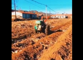 2017款田园管理机灭茬作业演示视频